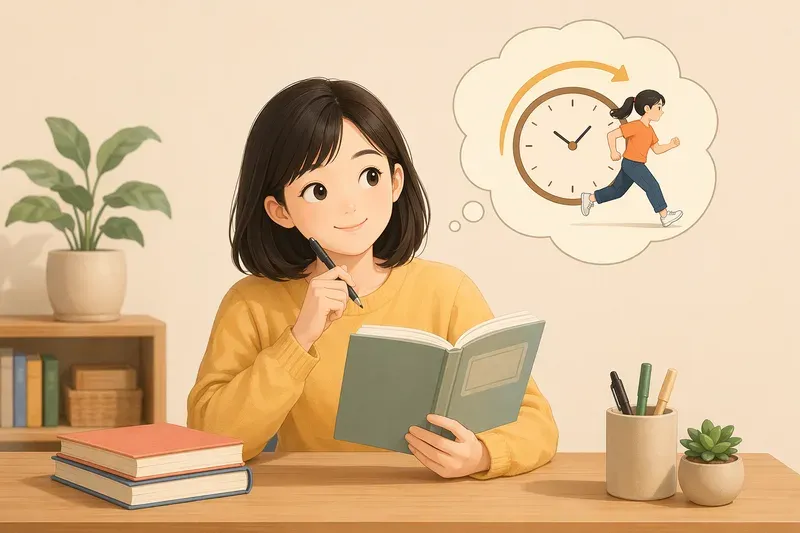 동작의 시간과 상태 표현하기