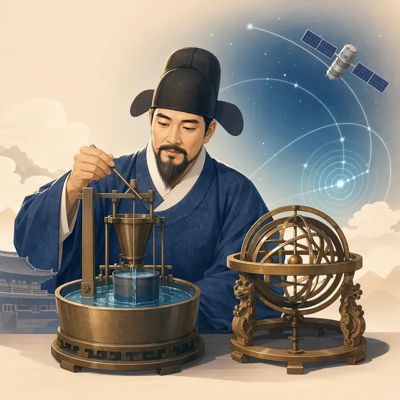 장영실의 시계와 궤도 계산