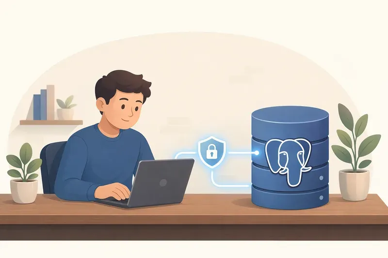 애플리케이션과 PostgreSQL 연결하기