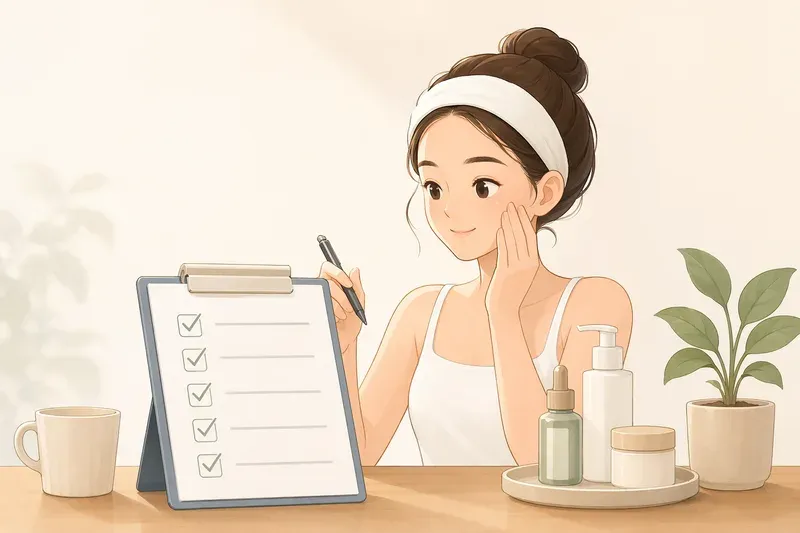 부록: 피부 관리 체크리스트