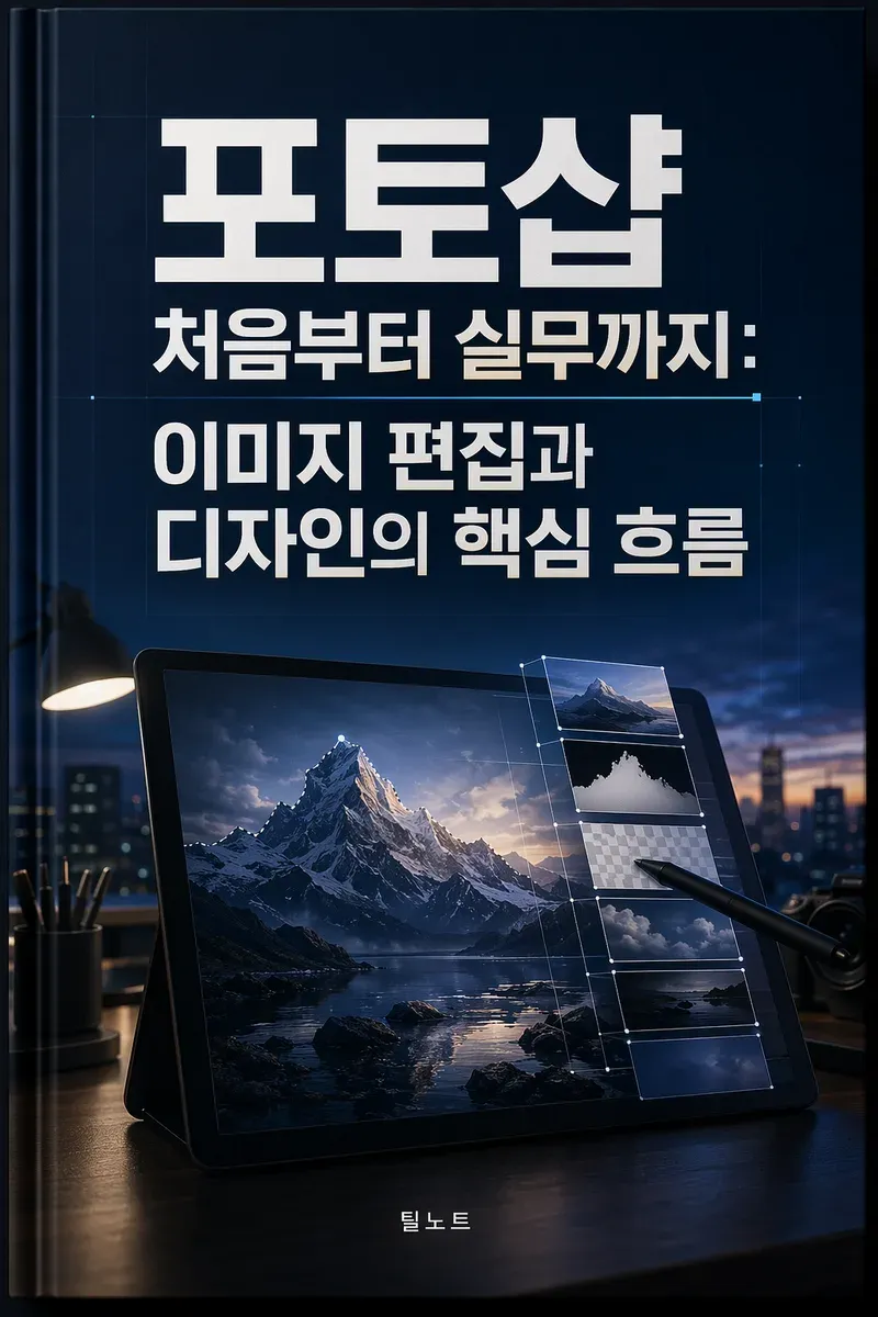 포토샵 처음부터 실무까지: 이미지 편집과 디자인의 핵심 흐름