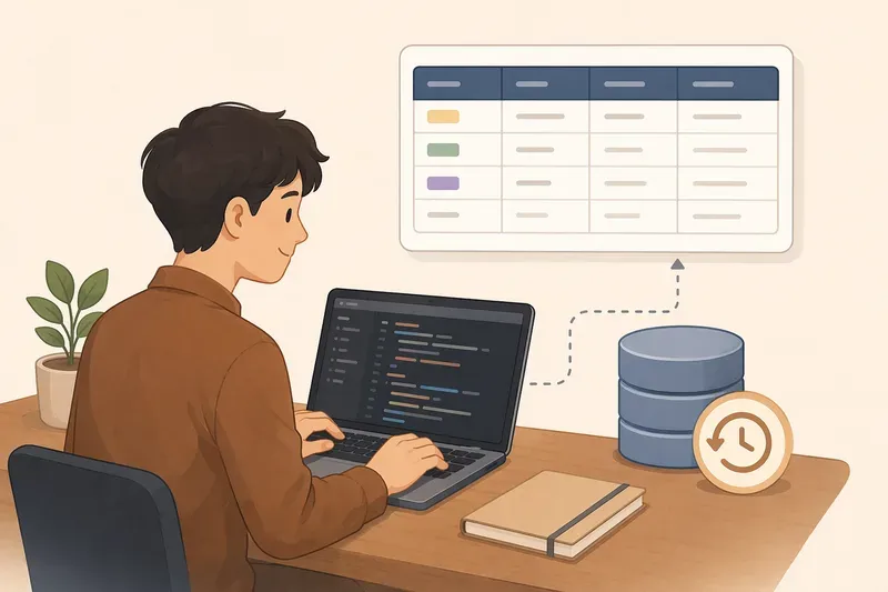 데이터베이스와 마이그레이션