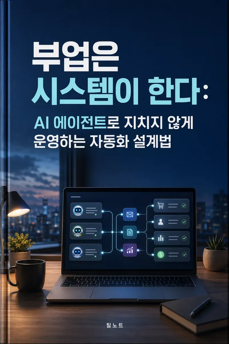 부업은 시스템이 한다: AI 에이전트로 지치지 않게 운영하는 자동화 설계법