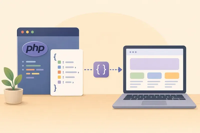 JSON API와 비동기 요청