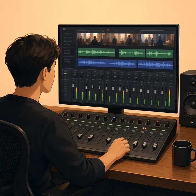 5부 Fairlight 페이지 — 사운드가 영상의 절반