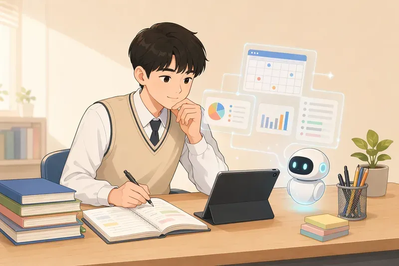 내신과 수능을 위한 AI 학습 플랜