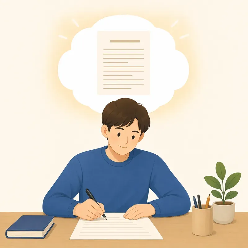 Writing의 기본 구조와 문장력