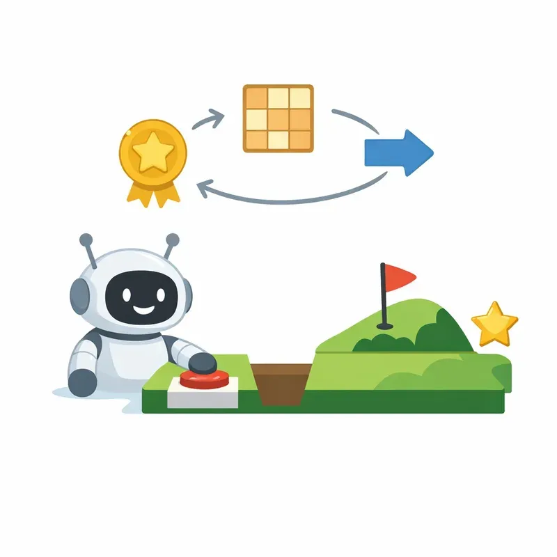Agent, Environment, State, Action, Reward