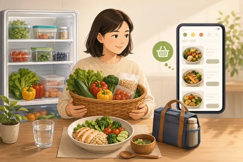 혈당 관리가 쉬워지는 장보기와 식사 환경