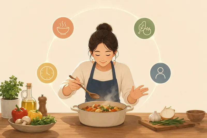 요리를 잘한다는 것의 기준 세우기
