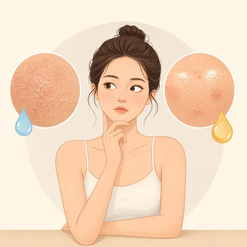건성 피부와 지성 피부는 무엇이 다른가