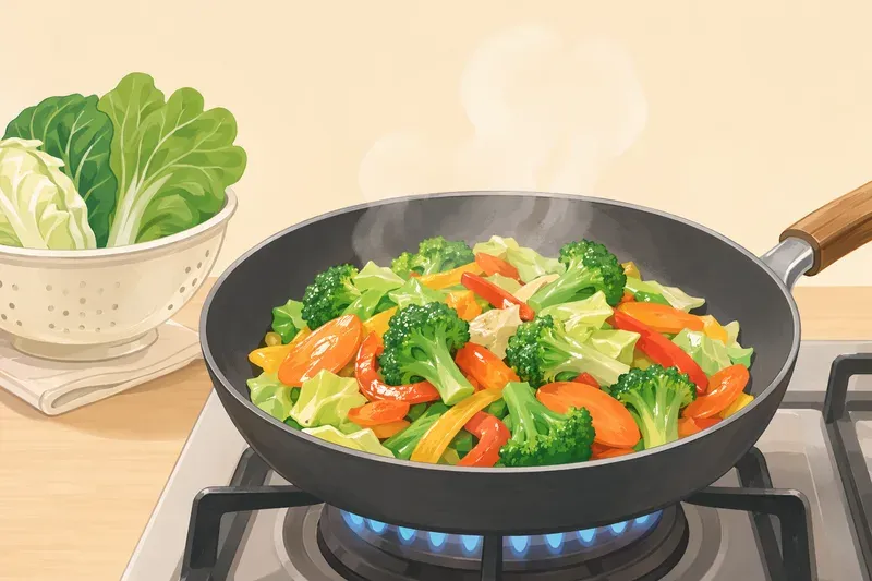 채소를 맛있게 먹는 기본 조리법