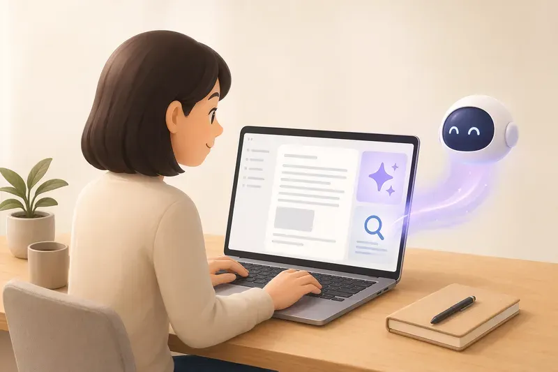 노션 AI와 검색으로 일의 속도 높이기