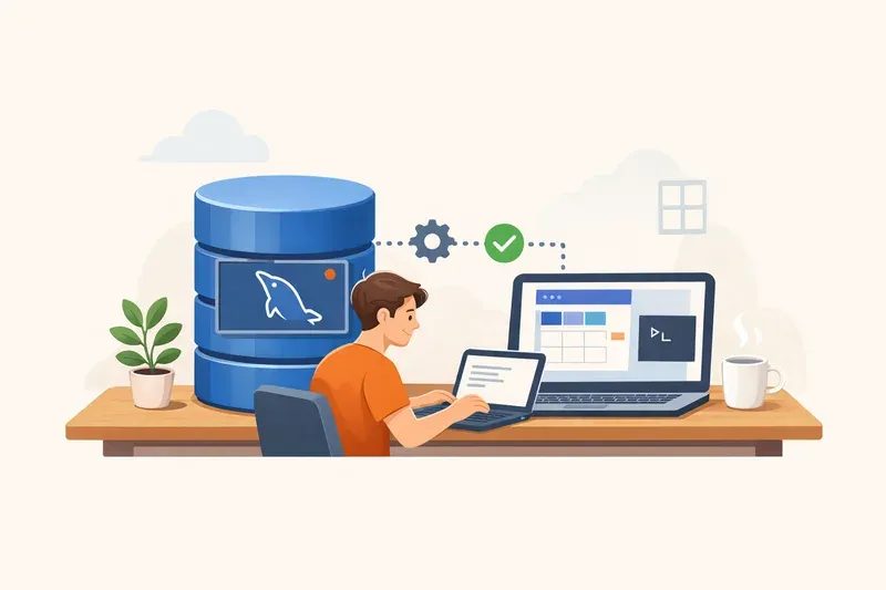 MySQL 설치와 학습 환경 만들기