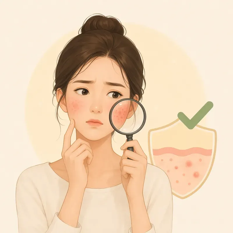 민감성 피부와 알레르기 피부 구분하기