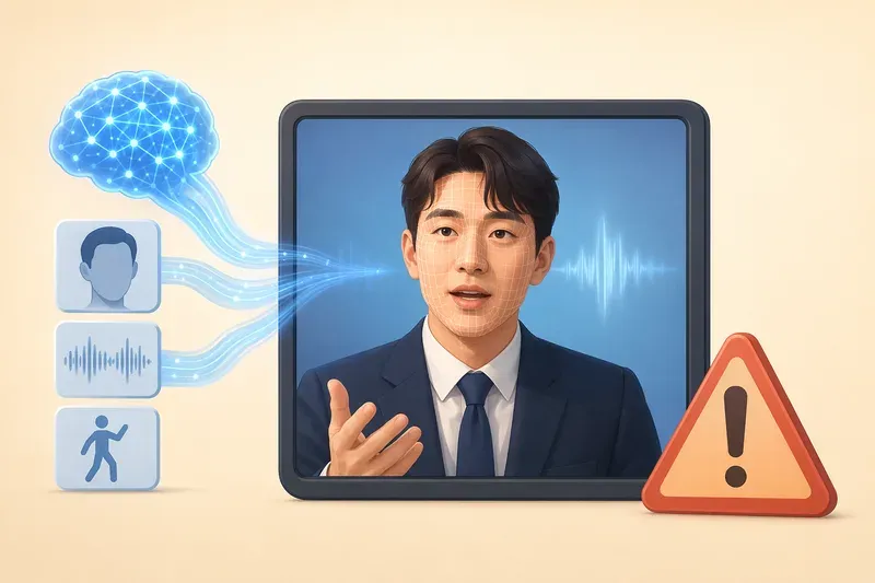 딥페이크 뜻 — 진짜 같은 가짜 영상은 어떻게 구별할까
