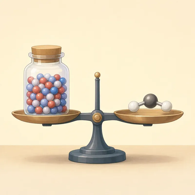 양을 세는 화학의 언어, 몰