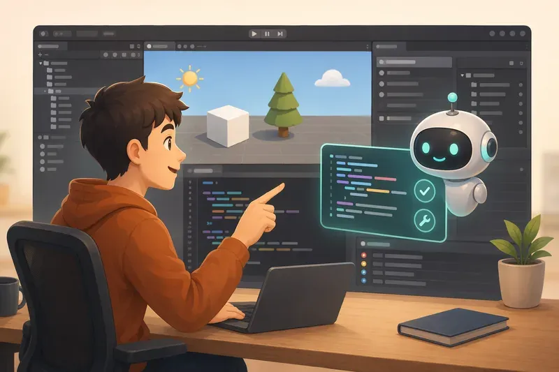 Unity AI로 코드와 기능을 빠르게 만들기