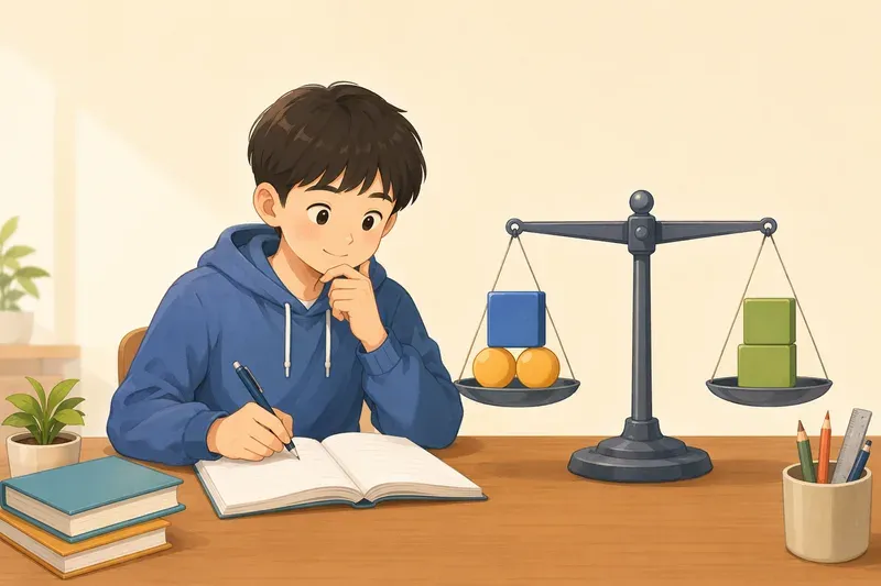 방정식과 부등식으로 조건 해결하기