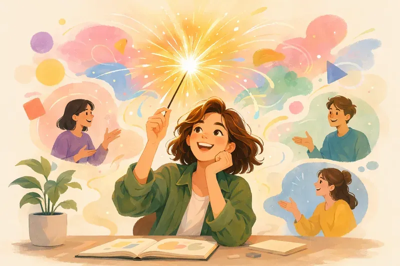 ENFP, 가능성을 터뜨리는 아이디어 불꽃