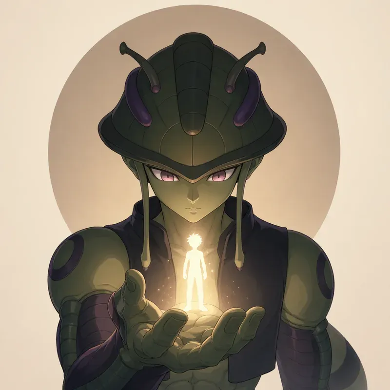키메라 앤트 편의 공포와 진화