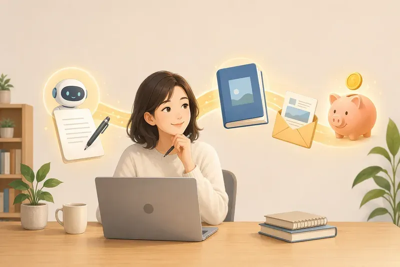 AI 글쓰기 부업의 현실 지도