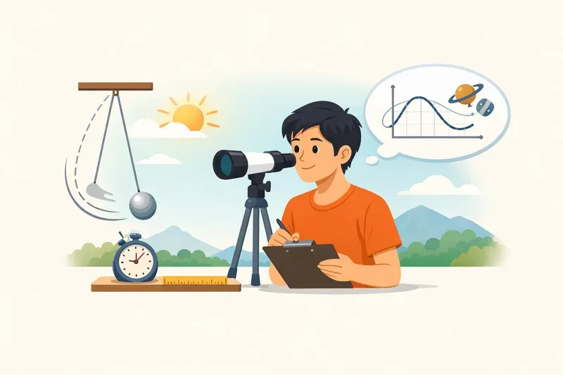 물리학을 배우는 방법과 측정의 기초