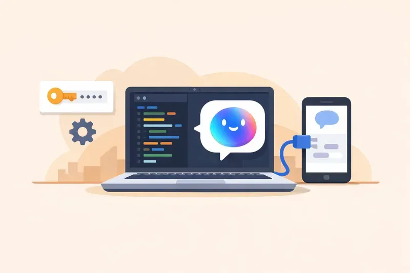 API 키와 Get Code로 내 서비스에 연결하기