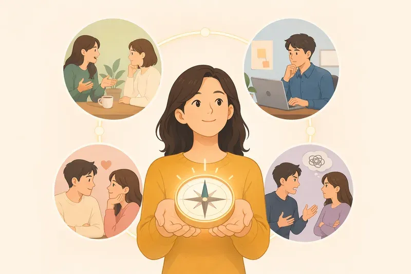 MBTI로 보는 일상 장면 해석법