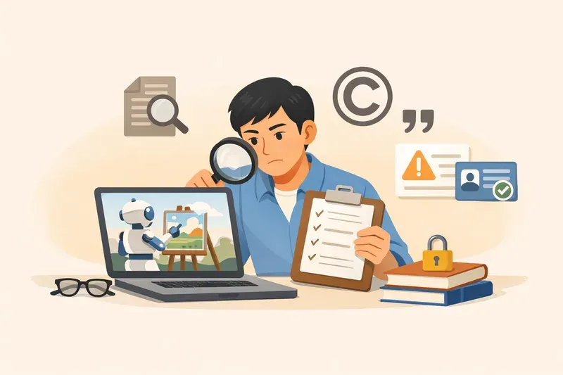출처 표기와 저작권