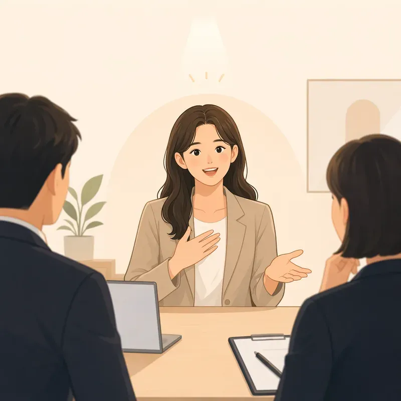 면접에서 좋은 사람보다 같이 일하고 싶은 사람으로 보이는 법