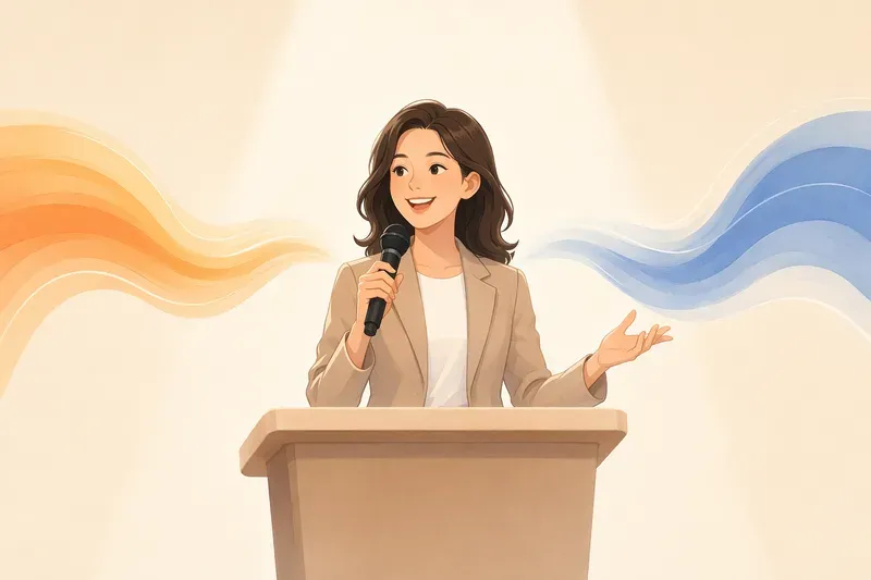 나만의 스피치 스타일을 완성한다