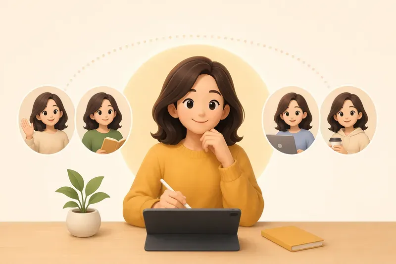 캐릭터 일관성과 아바타 활용법