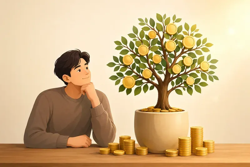 부자는 돈이 일하게 만든다
