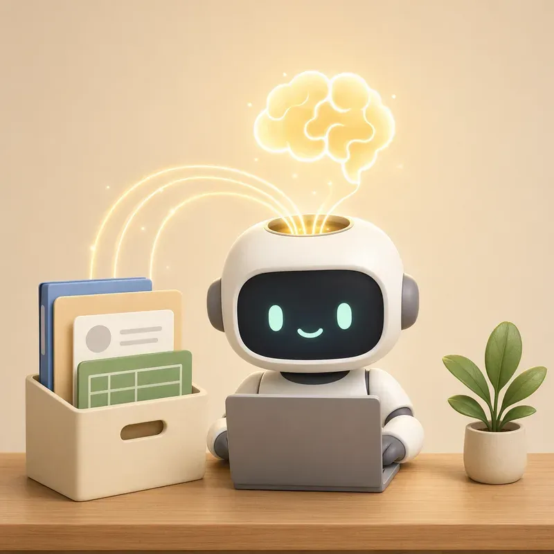 Knowledge와 파일 첨부로 나만의 작업자 만들기