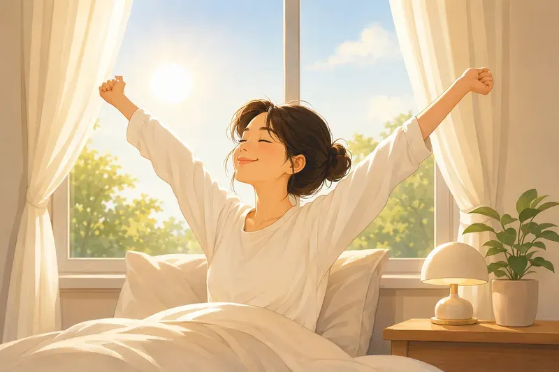 잠을 고치는 사람은 아침부터 다르게 산다