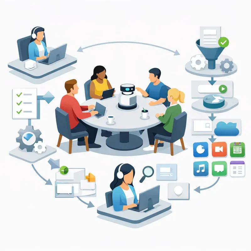 Teamwork Bot 10. 혼자 쓰는 AI에서 팀이 움직이는 AI로: Workflows, Teams, Meeting Bots, - TILNOTE