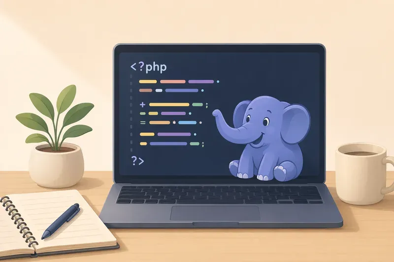 PHP 문법의 기초
