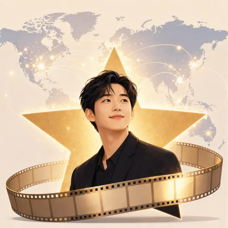 스크린 위의 별자리