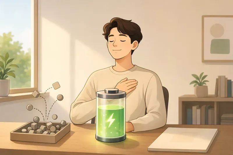 에너지를 아끼는 결정 규칙