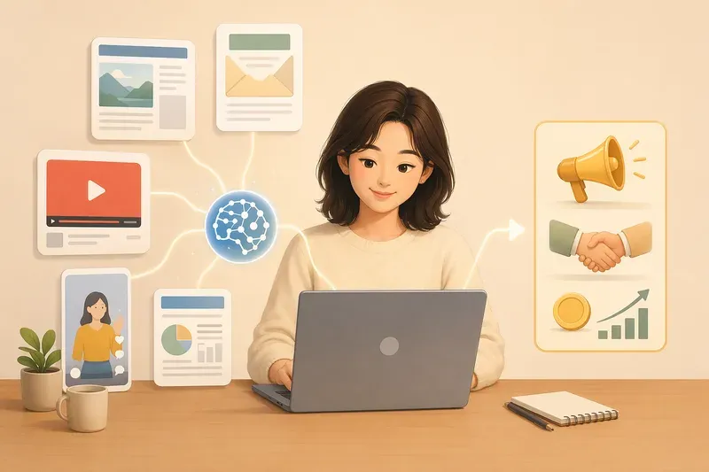 AI로 콘텐츠 비즈니스와 제휴수익 만들기