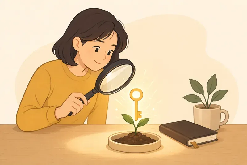내 성장 키워드 발견하기