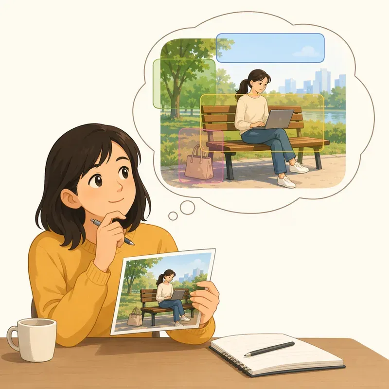사진 묘사는 관찰보다 구조가 먼저다
