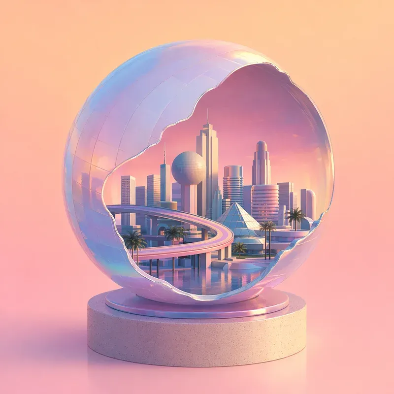 Utopian Virtual과 기업 유토피아의 음악