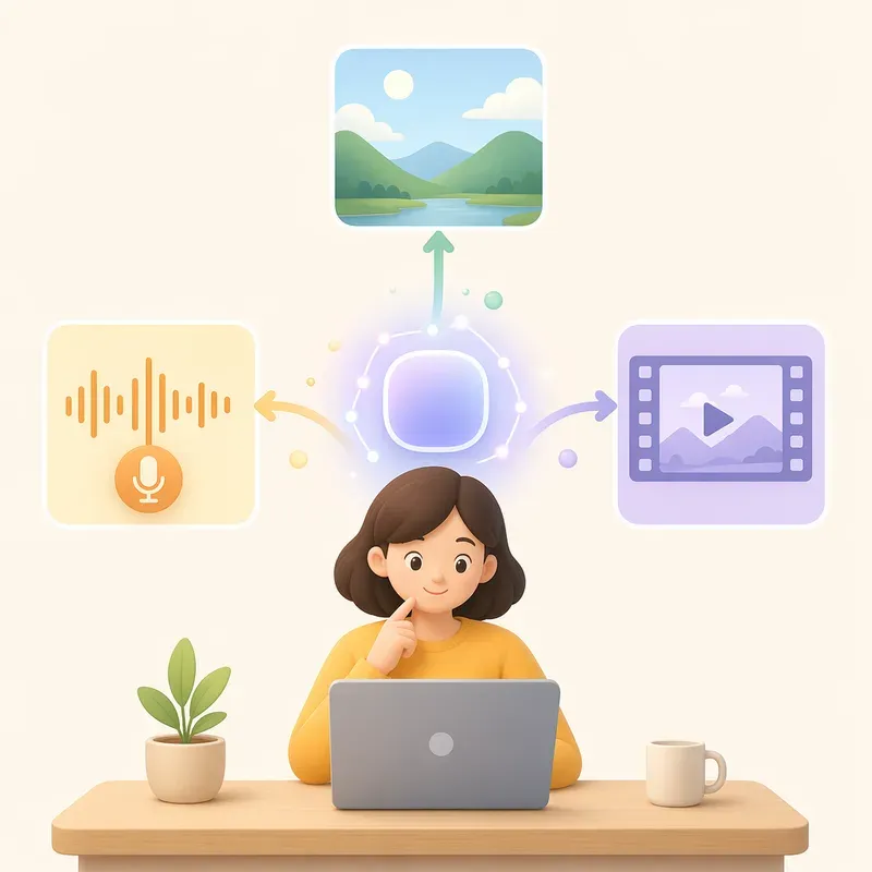 이미지, 음성, 영상 AI 활용하기