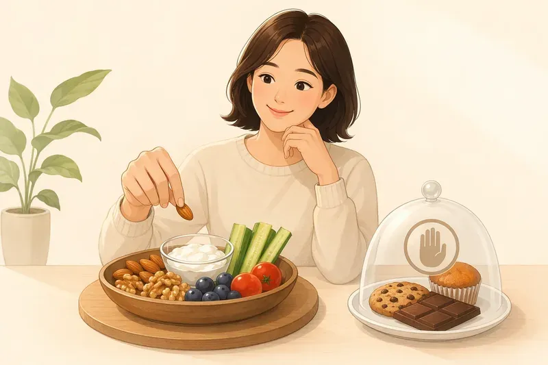 간식은 끊는 것이 아니라 설계하는 것이다