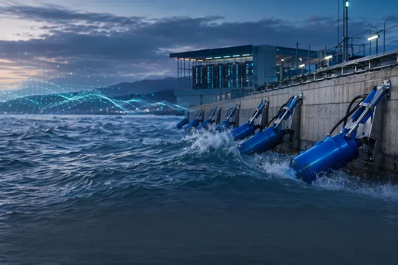 Eco Wave Power: 파도 에너지의 핵심은 '발전기'보다 '운영 지능'이다