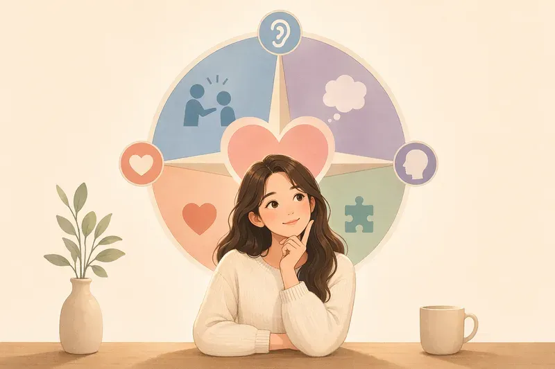 썸, 연애, 이별을 가르는 네 가지 축