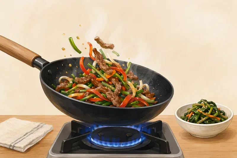 볶음과 무침으로 밥상 완성하기