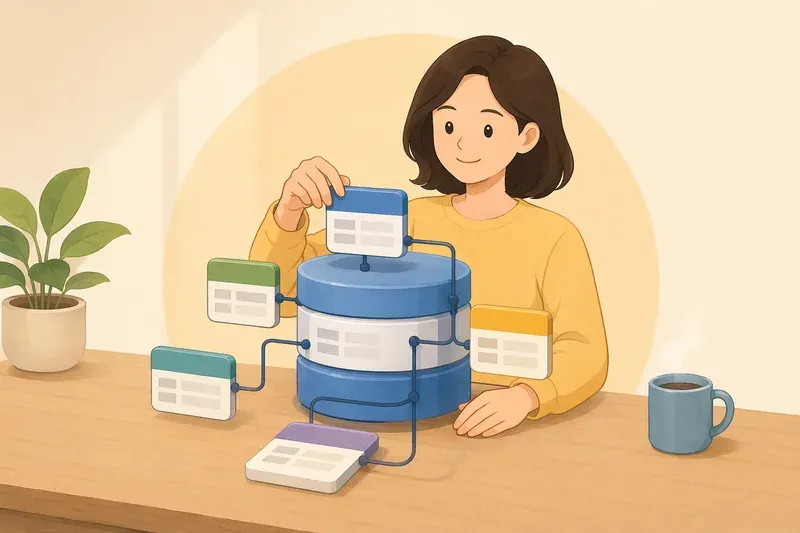 작은 프로젝트로 완성하는 업무용 데이터베이스